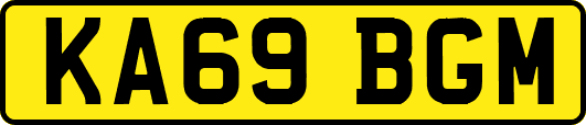 KA69BGM