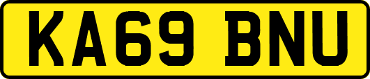 KA69BNU