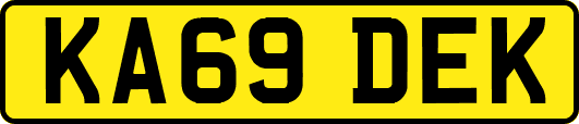 KA69DEK