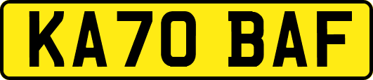 KA70BAF