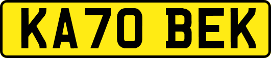 KA70BEK