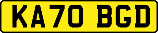 KA70BGD