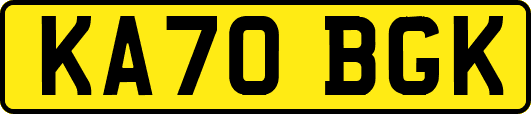 KA70BGK