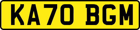 KA70BGM