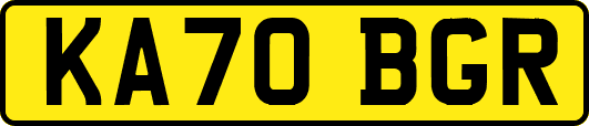 KA70BGR