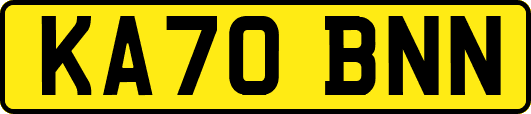 KA70BNN