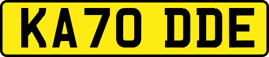 KA70DDE