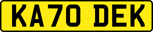 KA70DEK