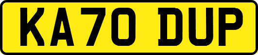 KA70DUP