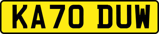 KA70DUW