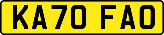 KA70FAO