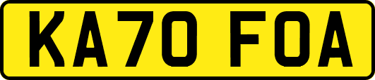KA70FOA