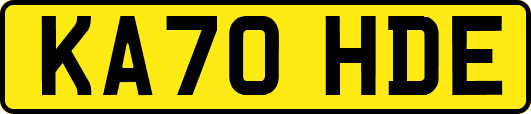KA70HDE
