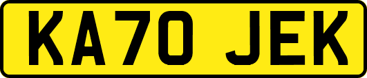 KA70JEK
