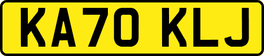 KA70KLJ