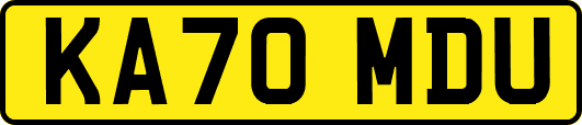 KA70MDU