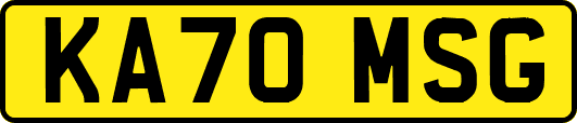 KA70MSG