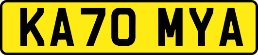 KA70MYA