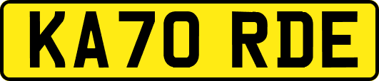 KA70RDE