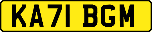 KA71BGM