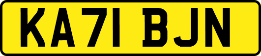 KA71BJN