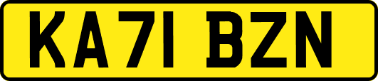 KA71BZN