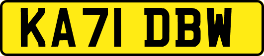 KA71DBW