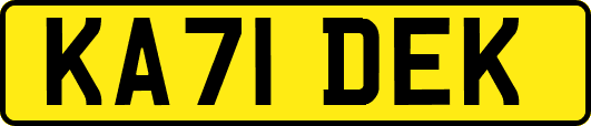 KA71DEK