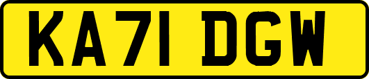 KA71DGW