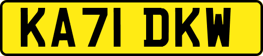 KA71DKW