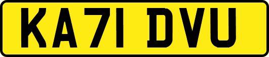 KA71DVU