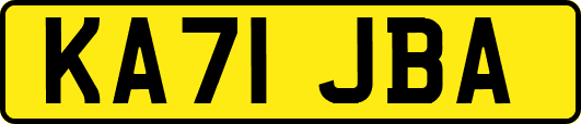 KA71JBA