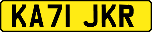 KA71JKR