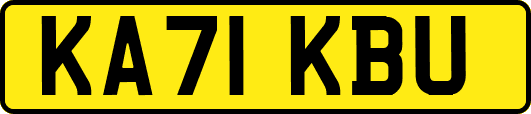 KA71KBU