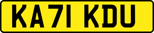 KA71KDU