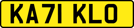 KA71KLO