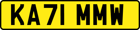 KA71MMW