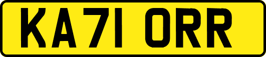 KA71ORR