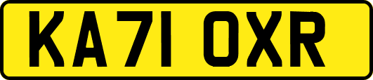KA71OXR
