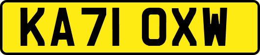 KA71OXW