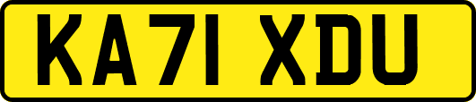 KA71XDU