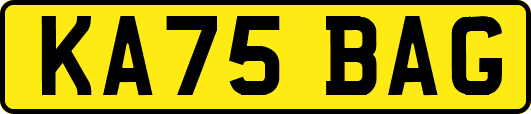 KA75BAG