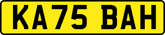 KA75BAH
