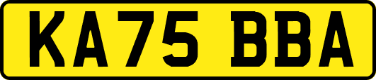 KA75BBA