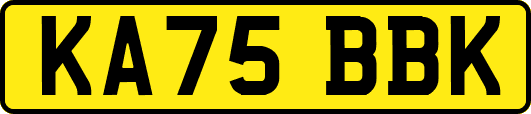 KA75BBK