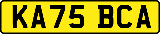 KA75BCA