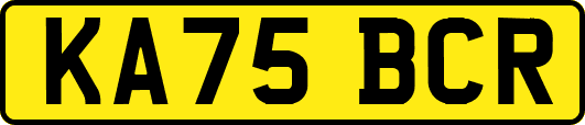 KA75BCR