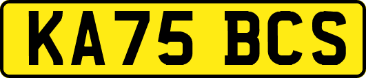 KA75BCS