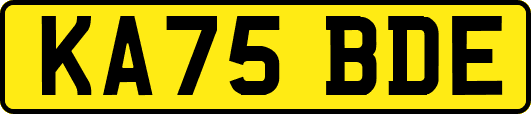 KA75BDE