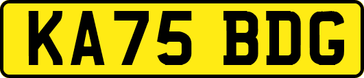 KA75BDG